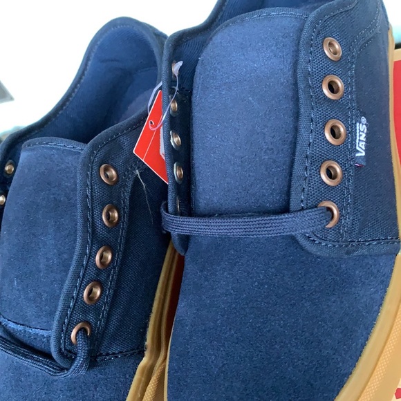 VANS CHUKKA LOW DRESS BLUES/GUM WMNS - Picture 10 of 15